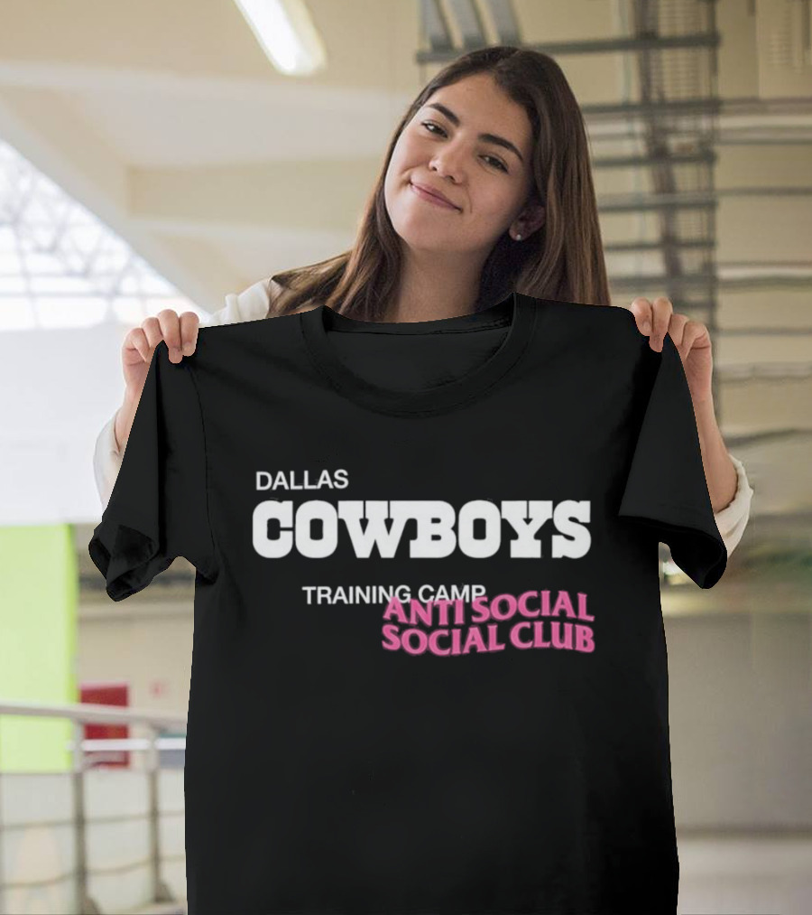 Dallas Cowboys Training Camp Anti Social Social Club T-Shirt