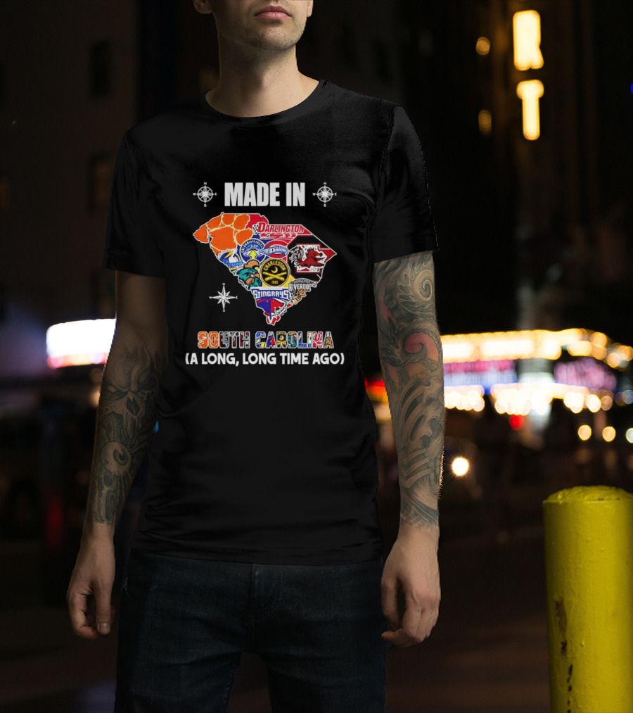Made In South Carolina Darlington Gamecocks Stingrays A Long Long Time Ago T-Shirt
