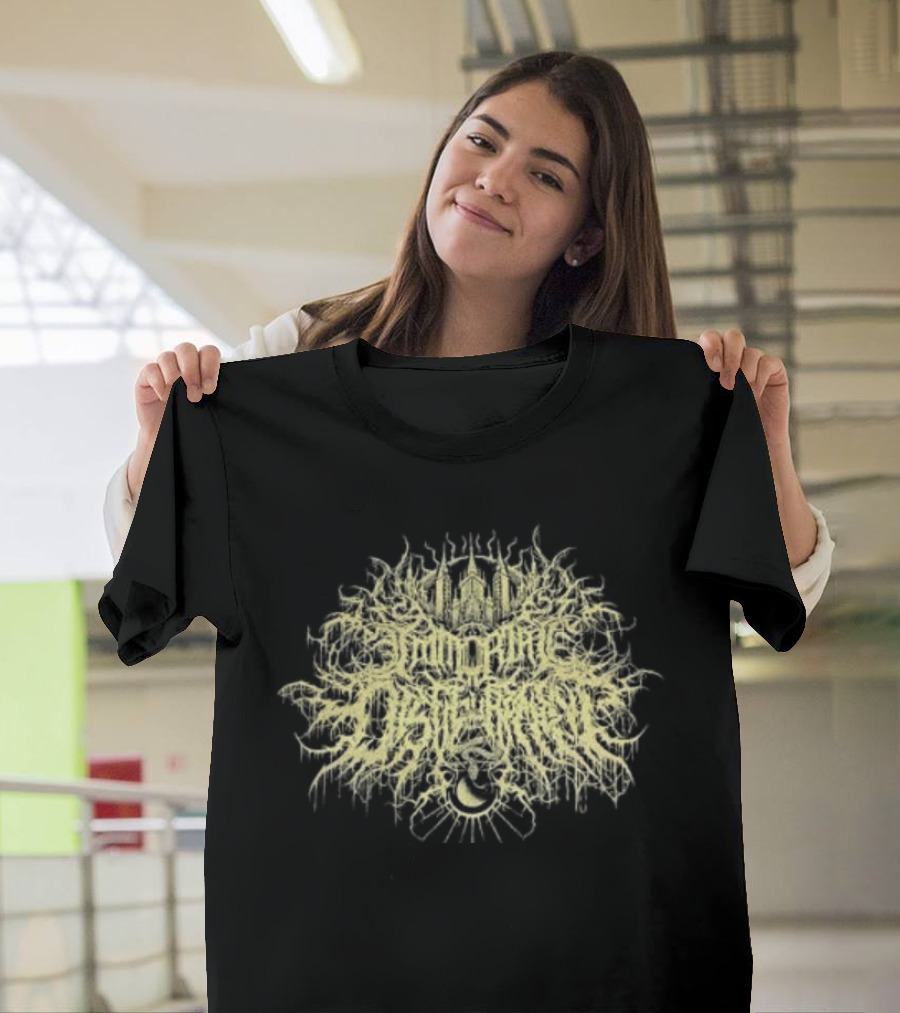 Impericon Store Shop Hirifu Intricate Yellow Floral T-Shirt