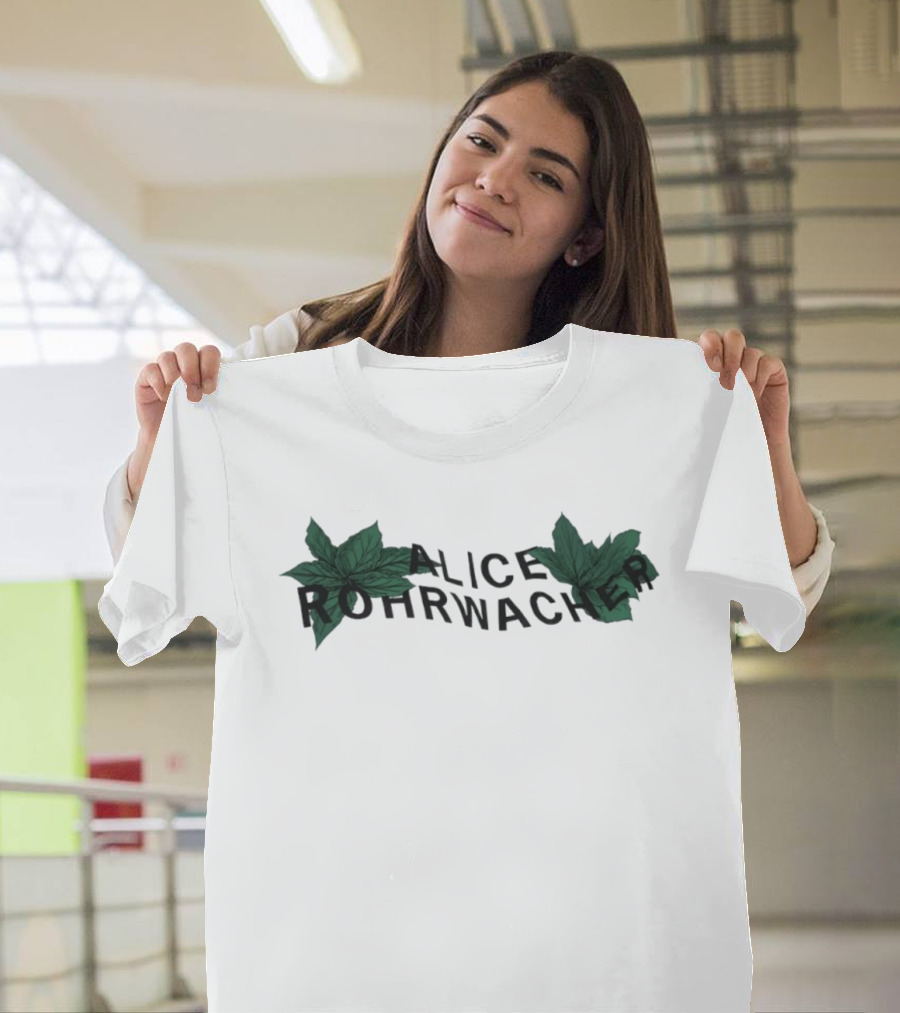 Alice Rohrwacher Leaf Motif T-Shirt
