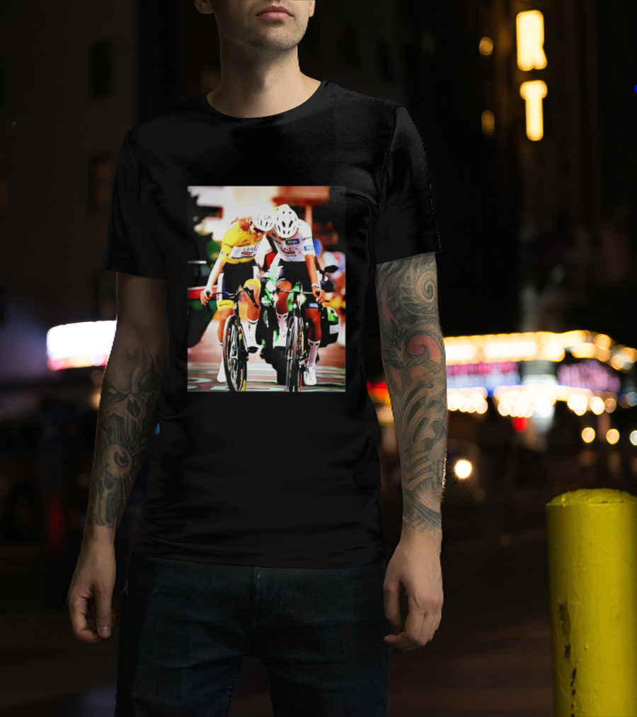 Tadej Pogacar Isaac Del Toro 2026 Tour De France Cyclist Duo T-Shirt