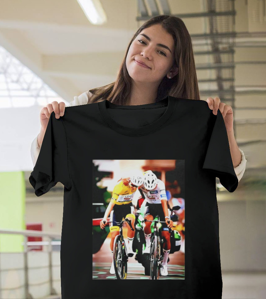 Tadej Pogacar Isaac Del Toro 2026 Tour De France Cyclist Duo T-Shirt
