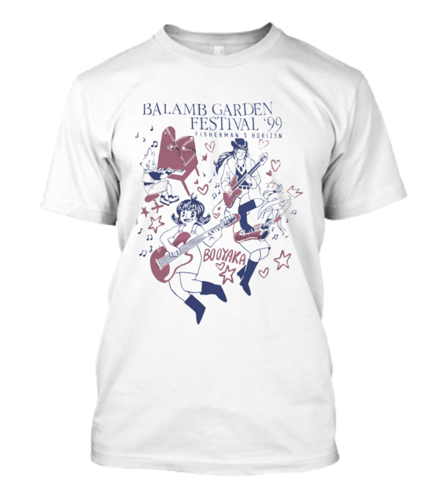 Balamb Garden Festival 99 Fisherman's Horizon Booyaka Music Celebration T-Shirt