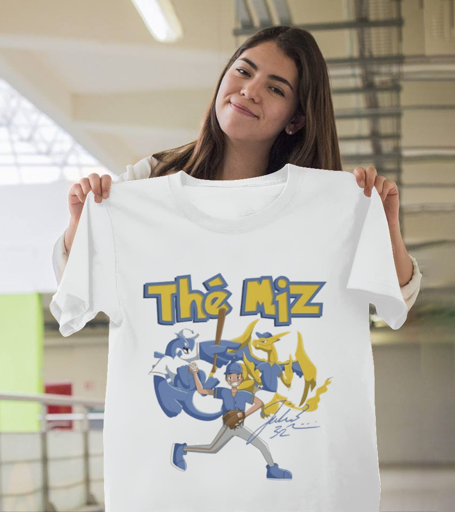 The Miz Milwaukee Brewers Pokemon Crossover Animated T-Shirt