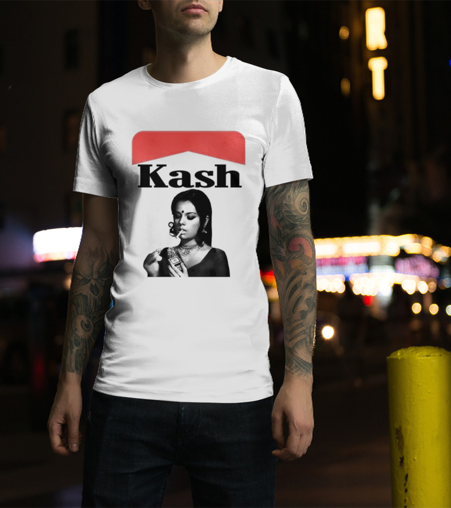 Mumtaz Kash Marlboro Iconic Red Collar T-Shirt