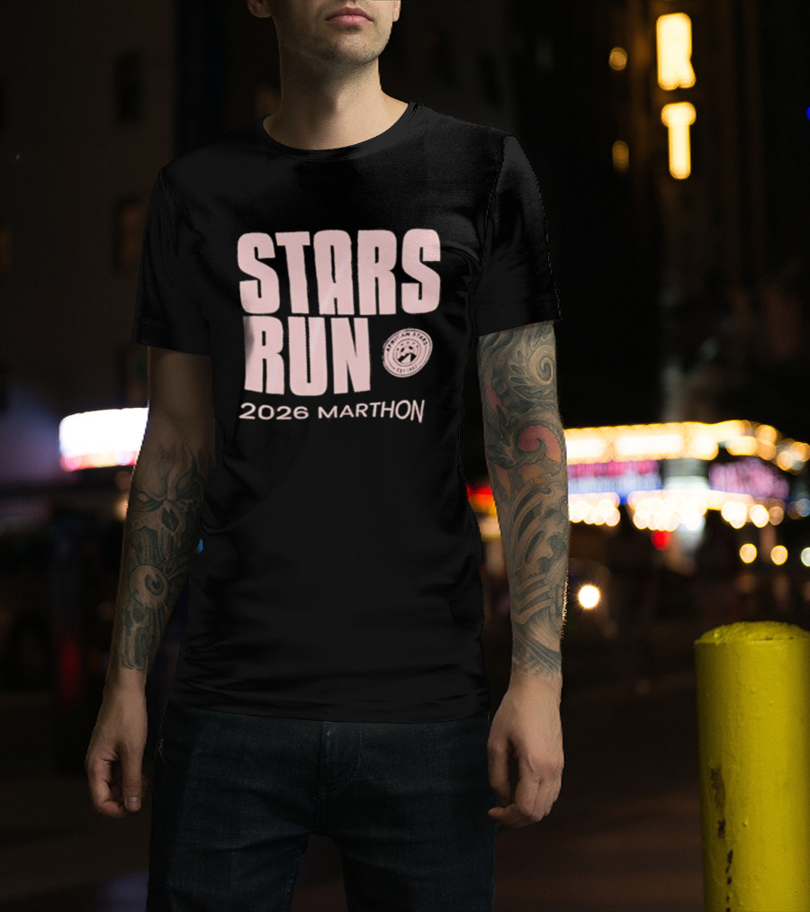 African Stars Marathon Run 2026 T-Shirt
