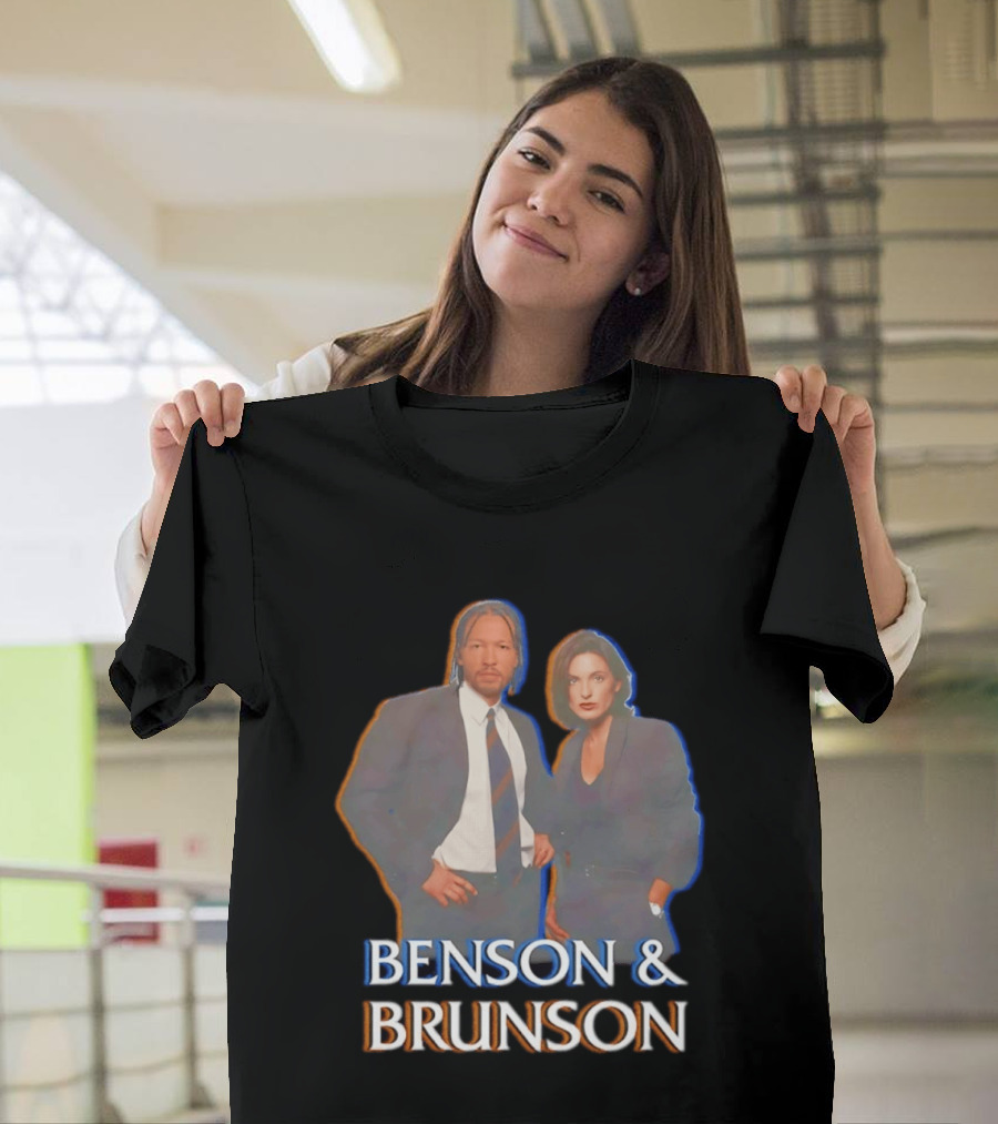 Benson And Brunson TV Show Characters T-Shirt