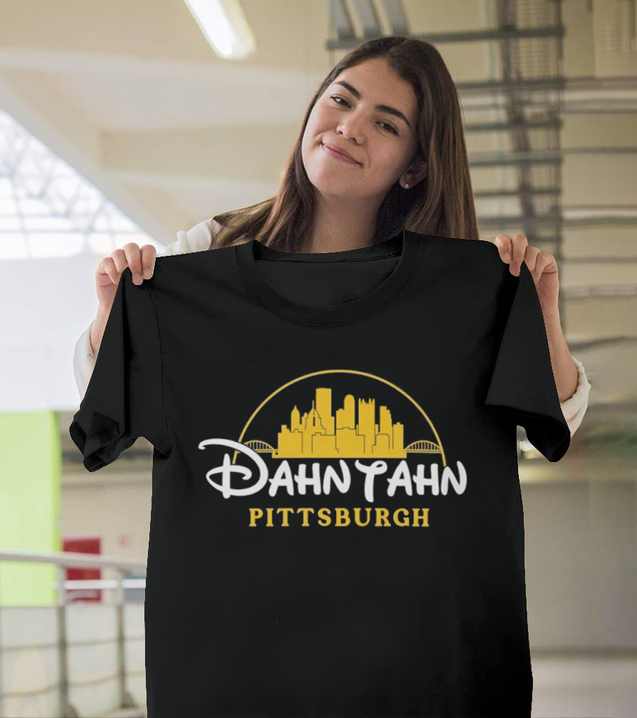 Dahntahn Pittsburgh City Skyline Magic T-Shirt