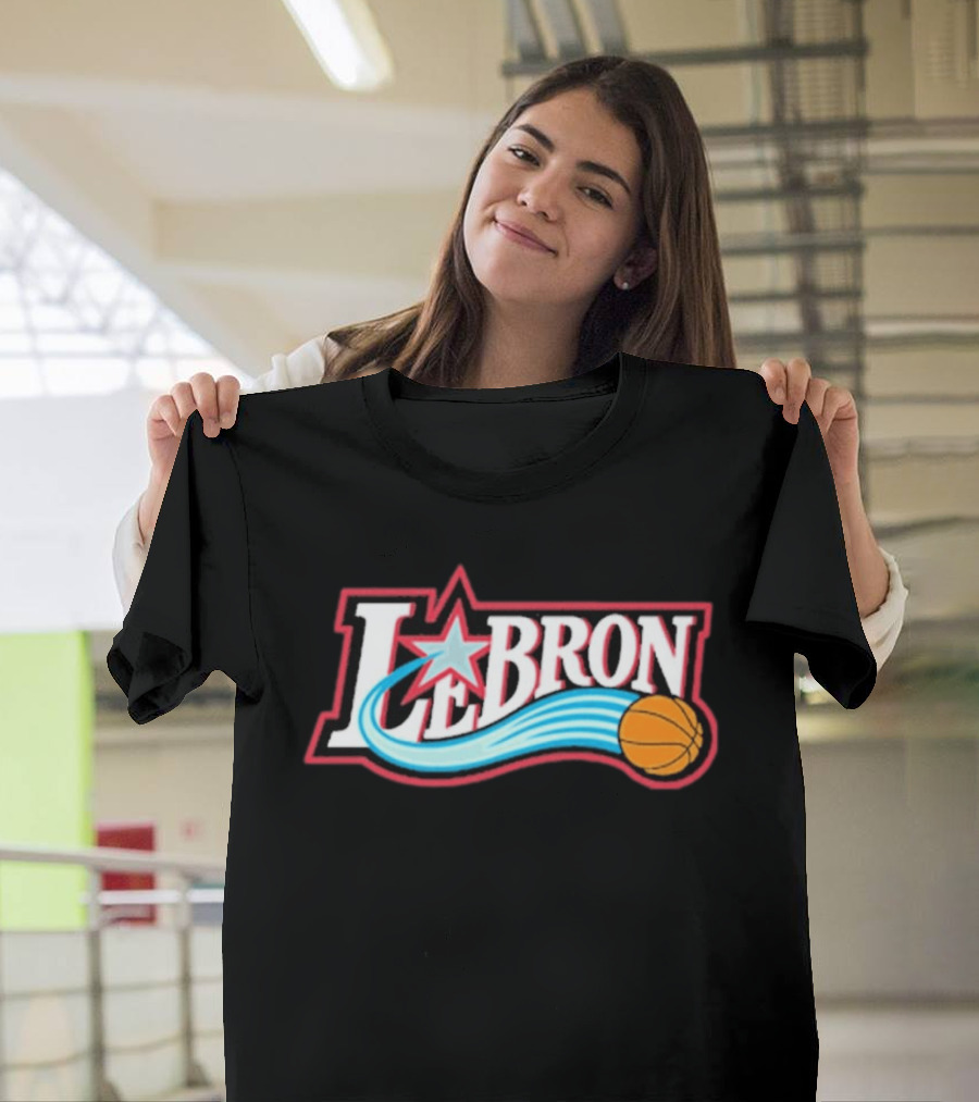 LeBron James Basketball Star Themed Philadelphia 76ers T-Shirt