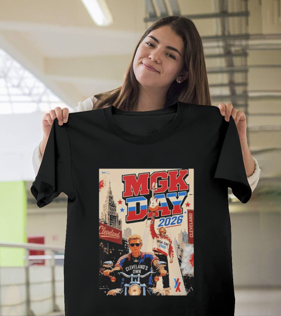 MGK Day 2026 Cleveland Music Event With Cleveland's Own T-Shirt