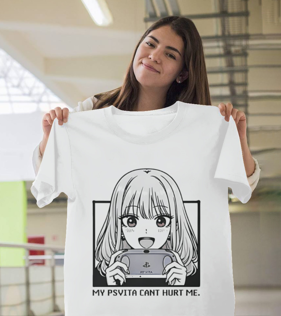 Marin Kitagawa My PS Vita Can't Hurt Me Gaming Manga Aesthetic T-Shirt
