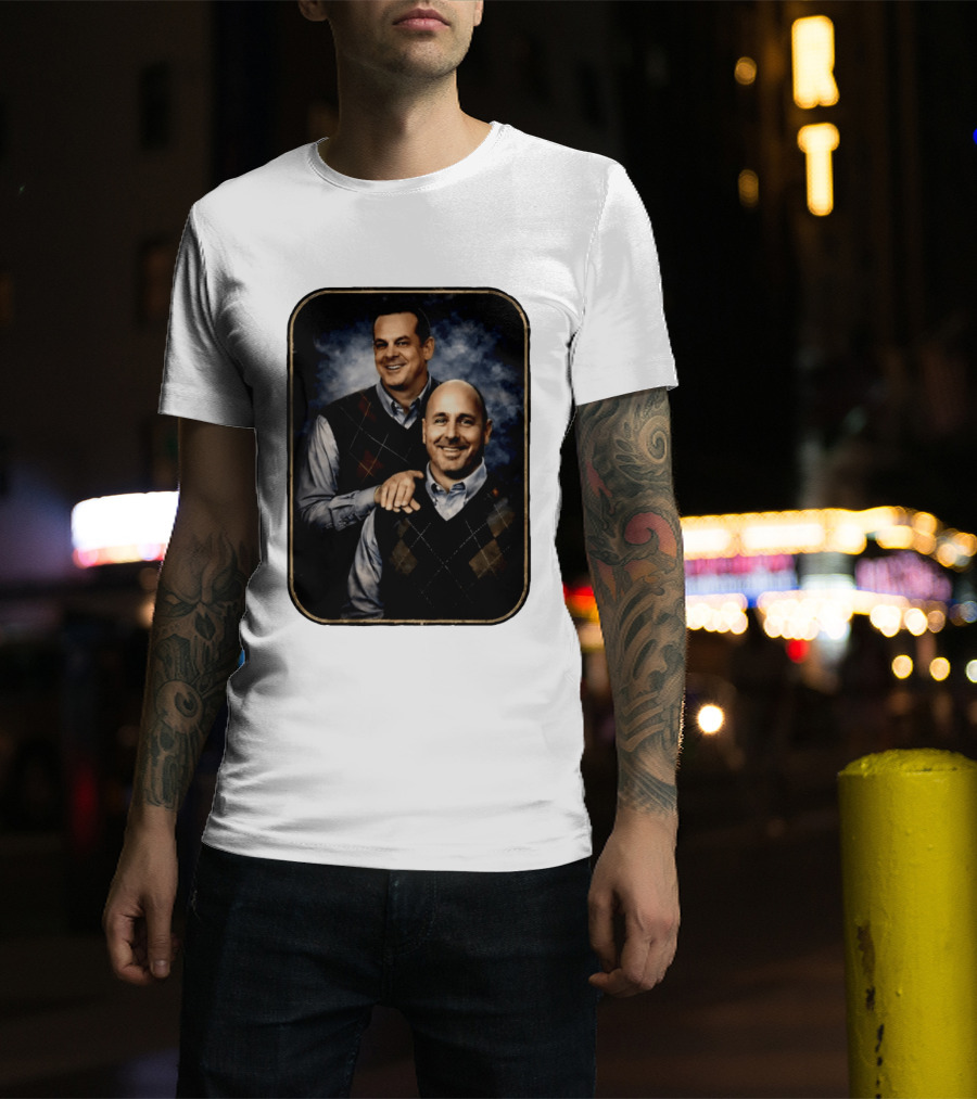 New York Baseball Step Brothers Aaron Boone Brian Cashman Comedy T-Shirt