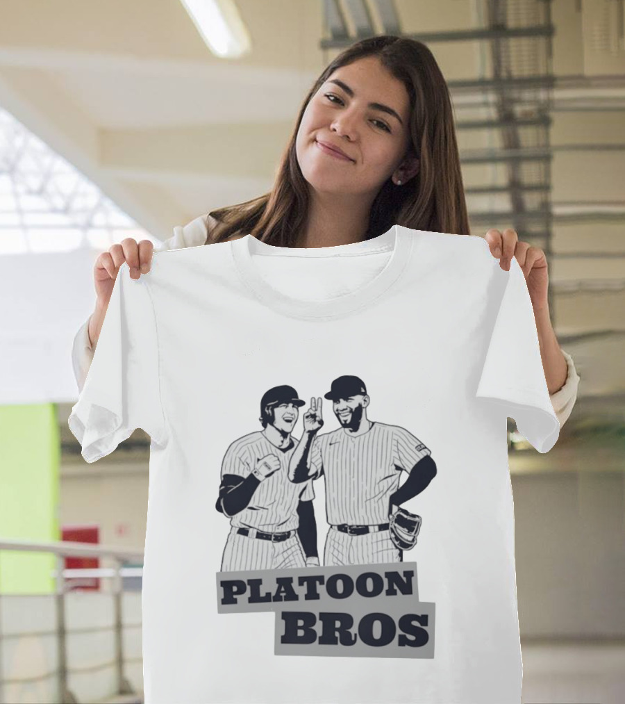 Yankees Platoon Bros Amed Rosario Ryan McMahon MLB Baseball Team T-Shirt