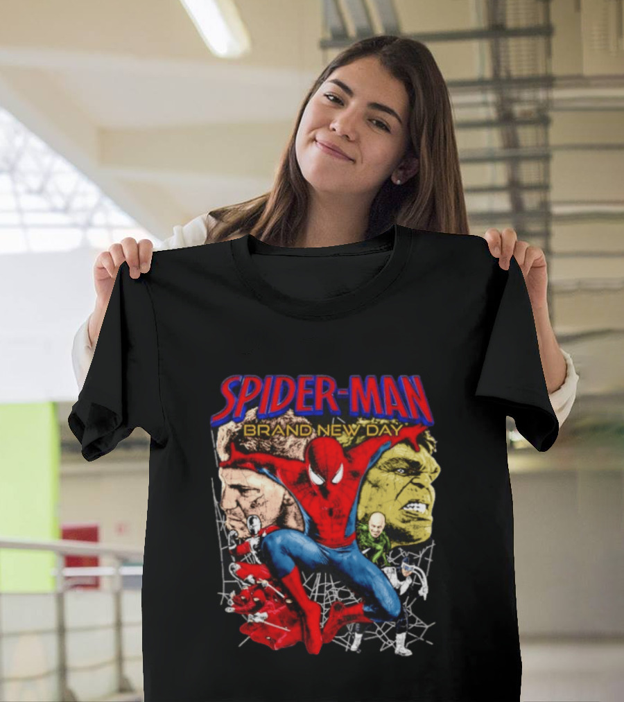 Spider Man Brand New Day Marvel Comics Superhero Characters T-Shirt