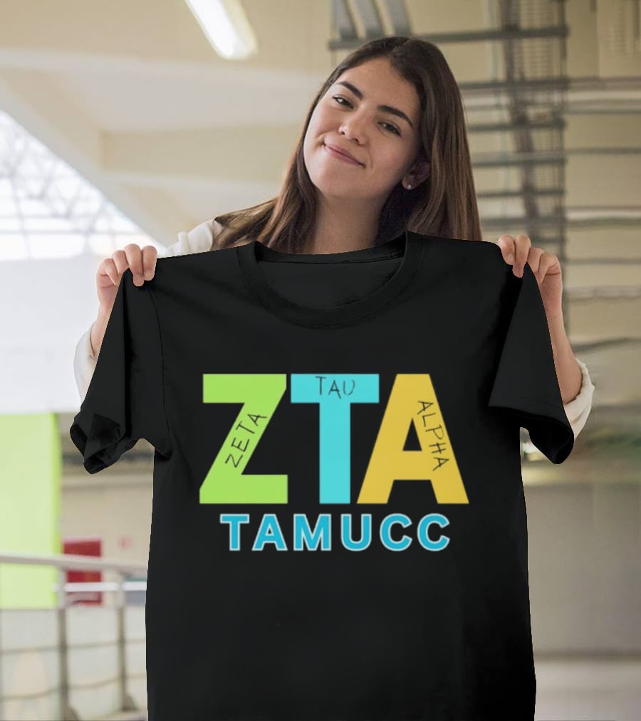 Zeta Tau Alpha TAMUCC Greek Life Sorority T-Shirt