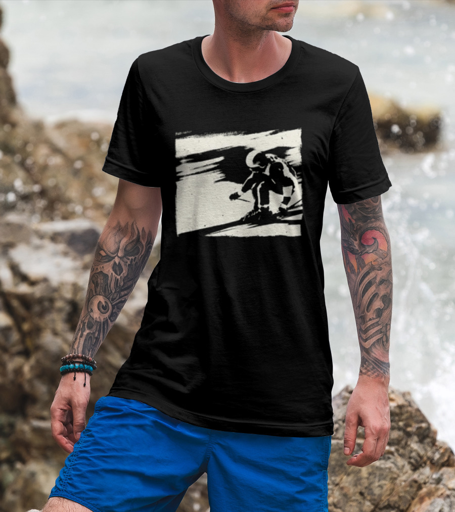The Chemical Brothers Loops Of Fury Neon Surfer Psychedelic Vibe T-Shirt