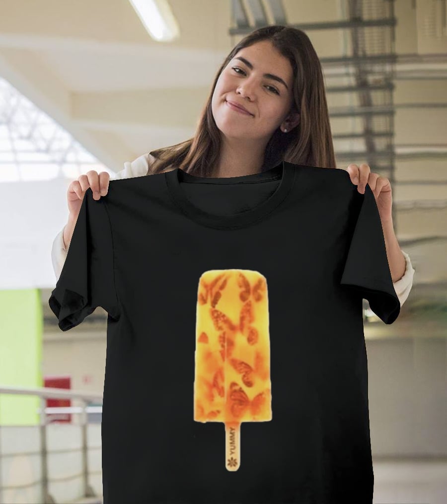 James Tour 2024 Ice Cream Yummy Butterfly Popsicle T-Shirt