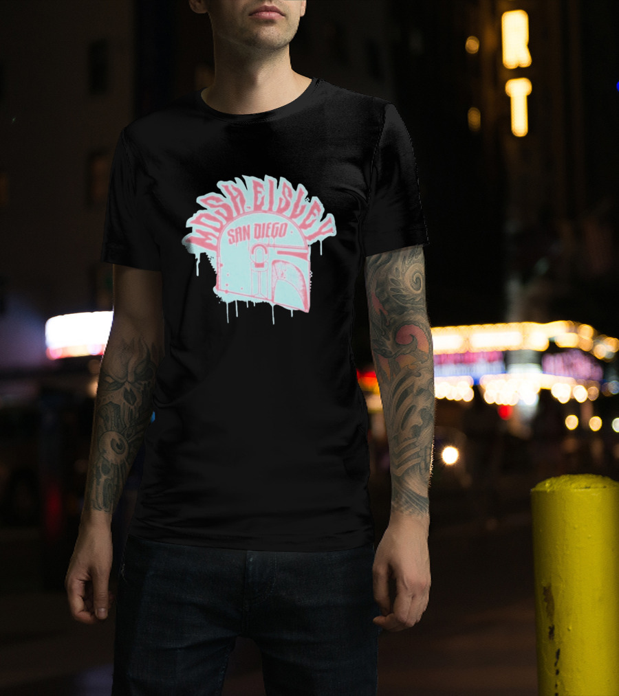 Mosh Eisley San Diego July 24 2026 Music Box Party Galaxy Helmet Star Wars T-Shirt