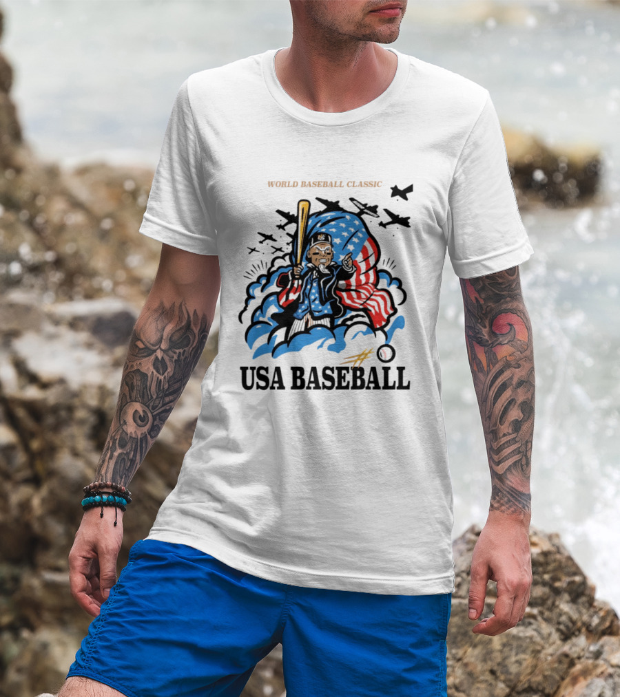 World Baseball Classic USA Baseball 2026 Aaron Judge T-Shirt