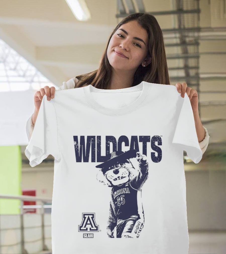 Arizona Wilbur Wildcats A Logo SLAM T-Shirt