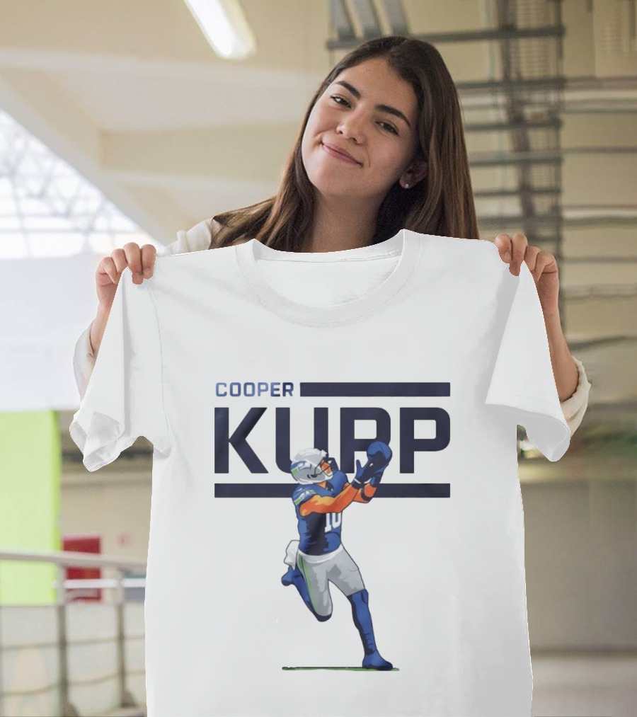 Cooper Kupp Seattle Seahawks Catching Action T-Shirt