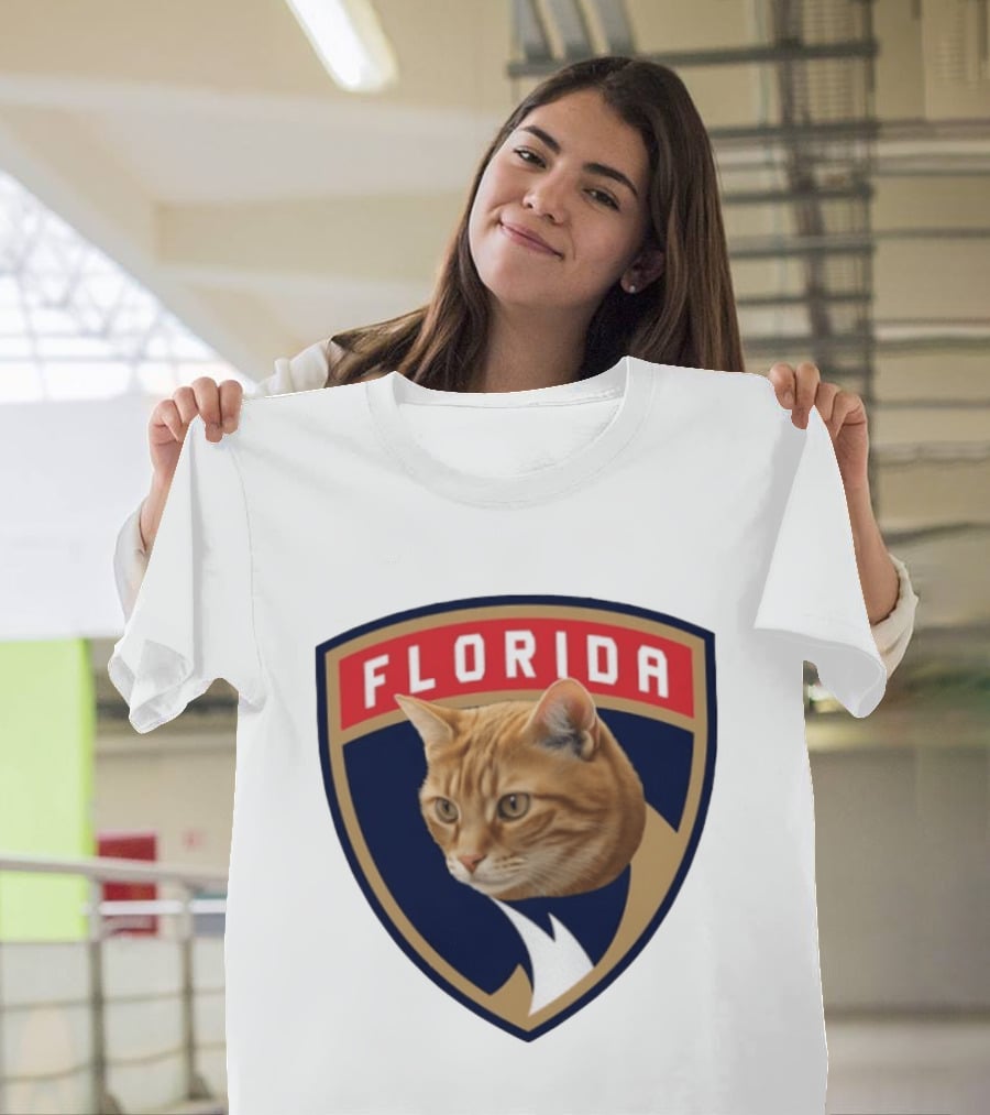 Florida Panthers Paul Maurice Cat T-Shirt