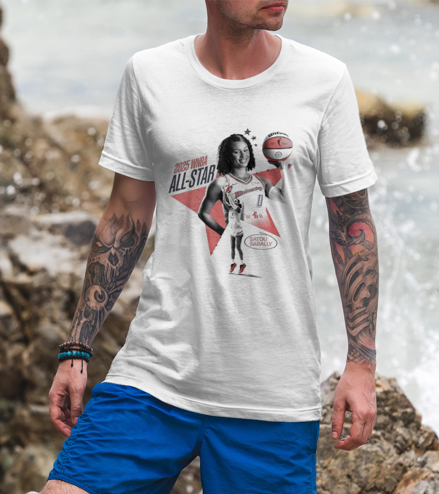 Satou Sabally 2025 WNBA All Star Phoenix Mercury T-Shirt