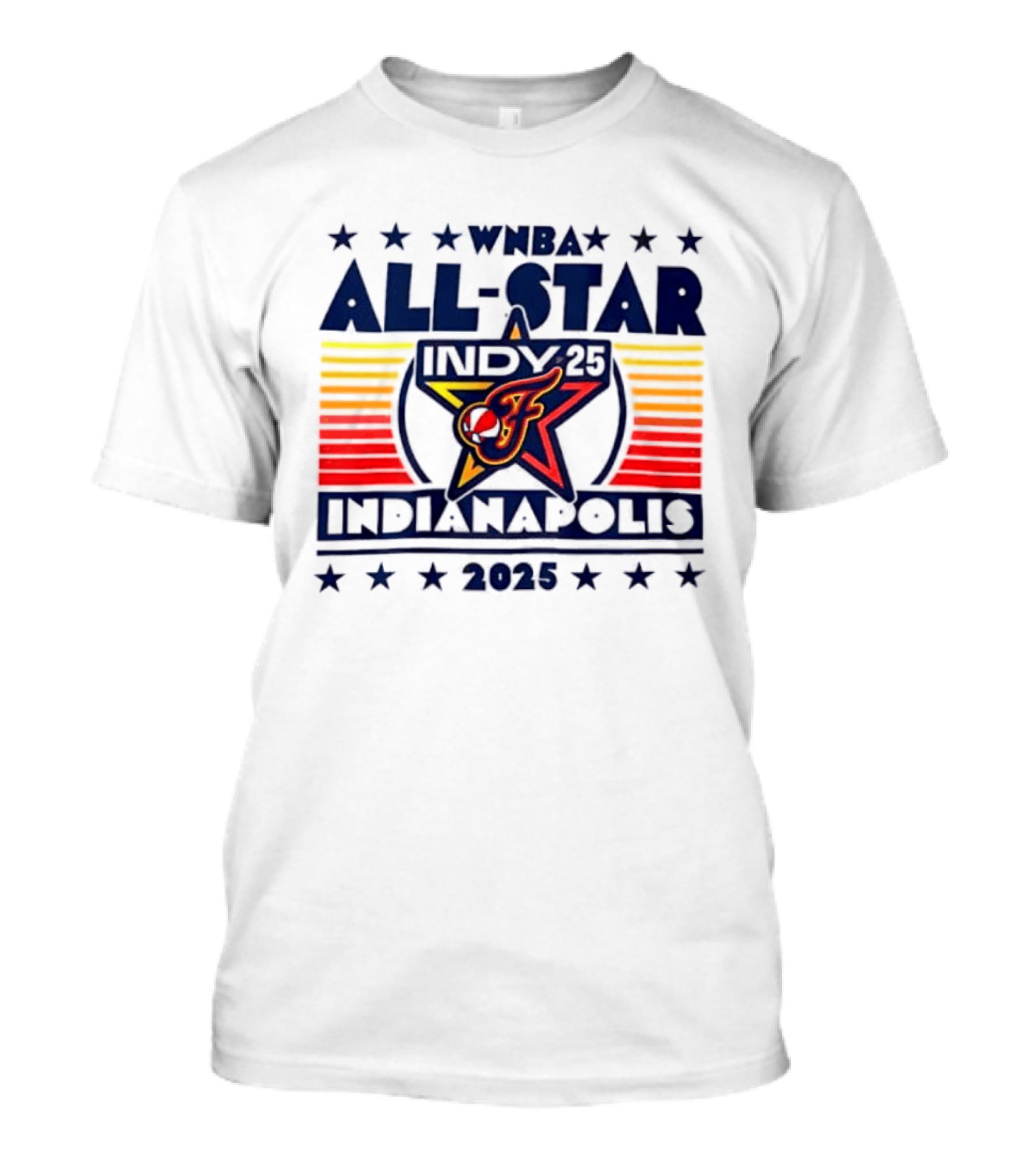 WNBA All Star INDY 2025 Indianapolis Crewneck T-Shirt