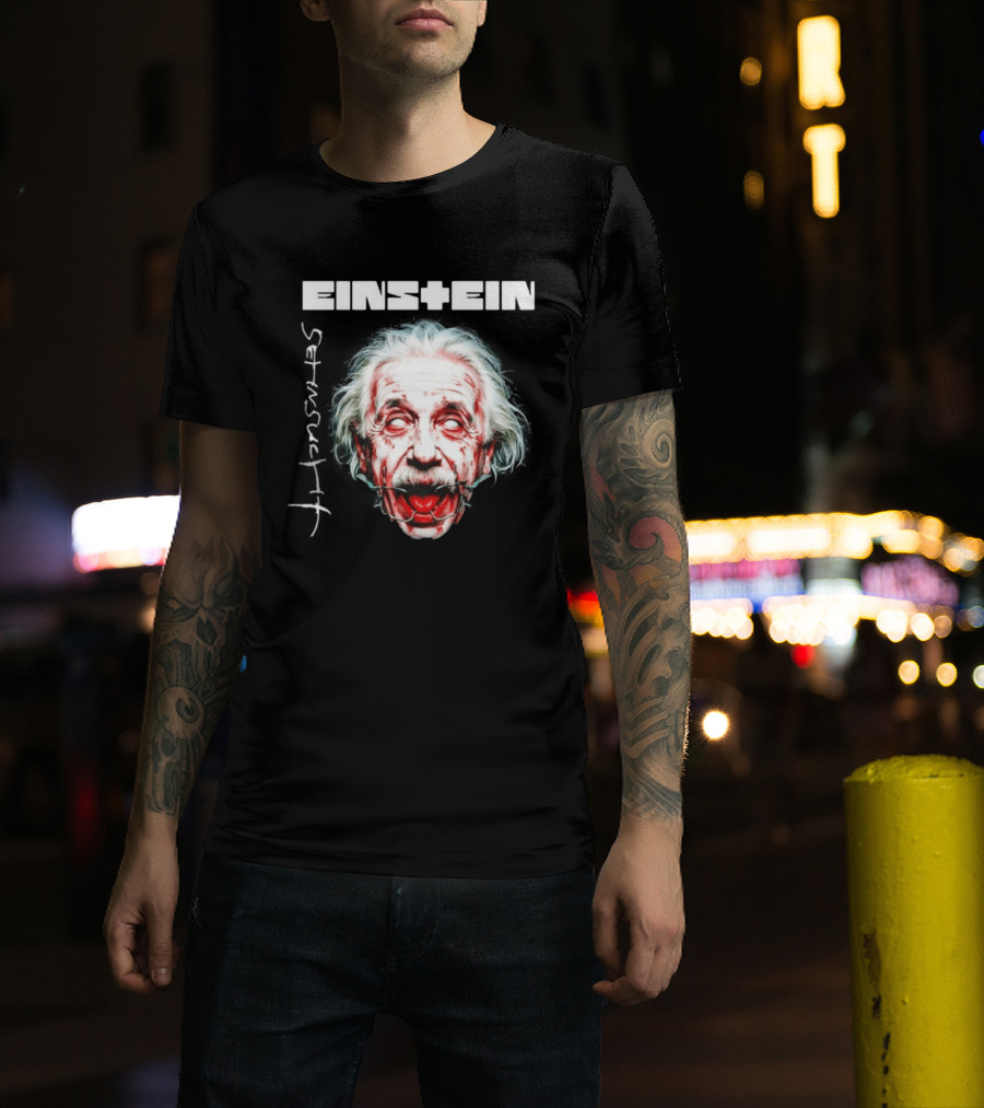 Eins+Ein Sehnsucht Albert Einstein Rammstein T-Shirt