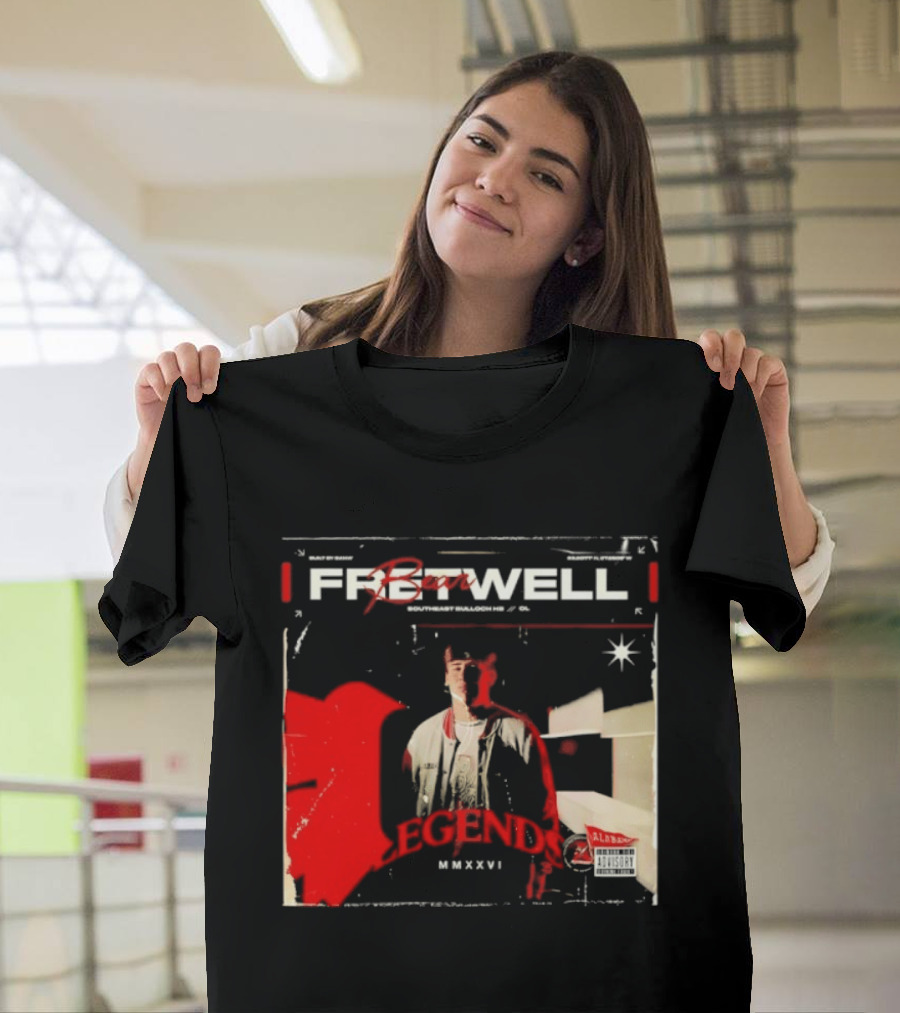 Bear Fretwell Alabama Legends MMXXVI Southeast Bulloch NCAA Football T-Shirt