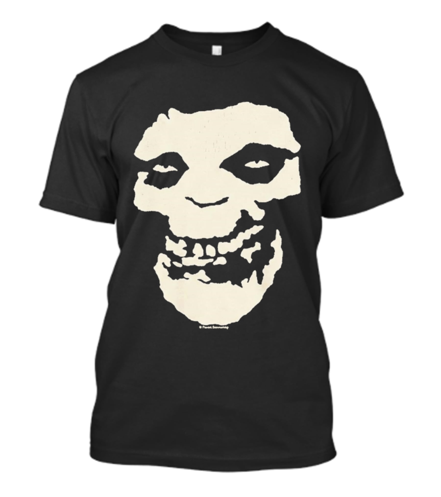 SUGA BTS Crimson Ghost Skull Misfits Collaboration T-Shirt