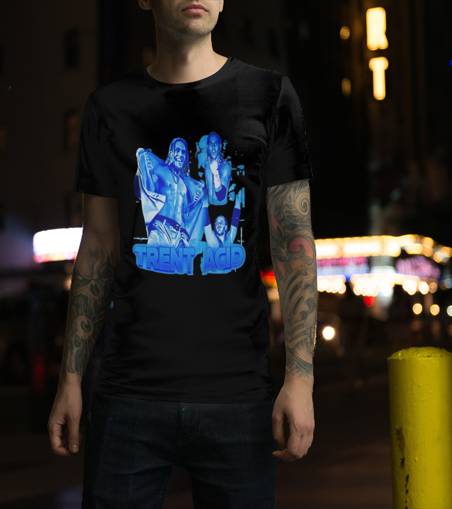 Trent Acid Wrestling Legend Blue Collage без буквы T-Shirt