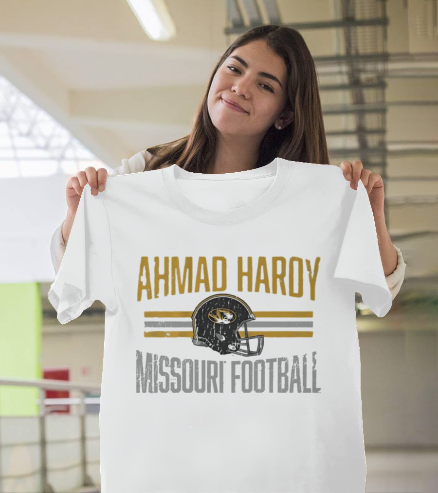 Ahmad Haroy Missouri Football Helmet Hero T-Shirt