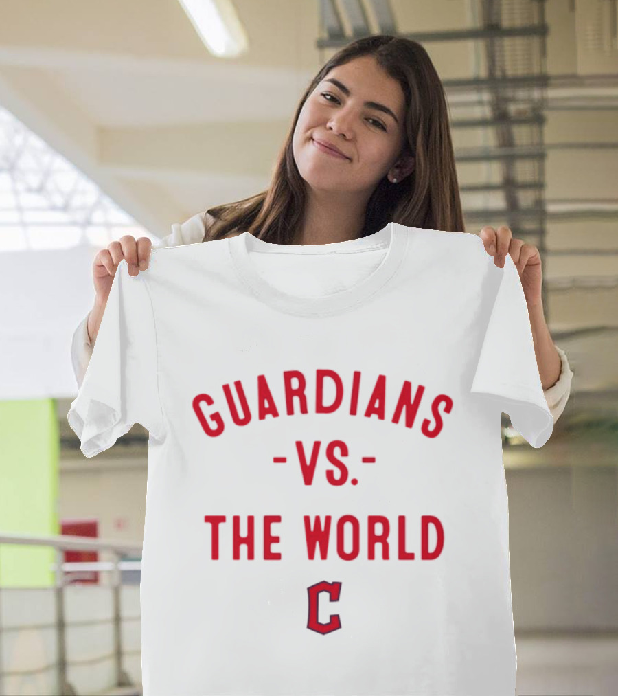 Cleveland Guardians Vs The World 2026 MLB Season C T-Shirt