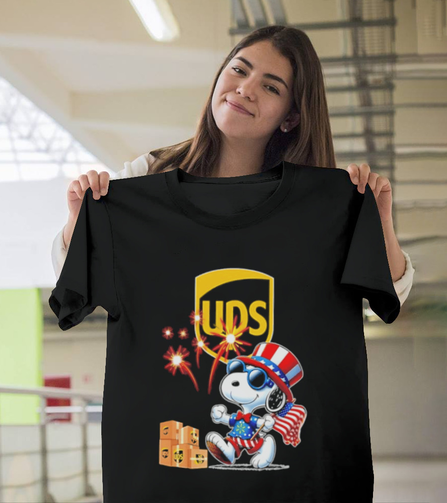 Snoopy UPS 250th Anniversary America 1776 2026 Celebration T-Shirt