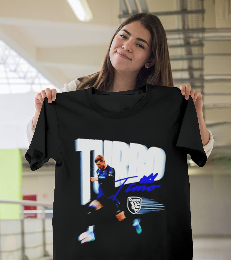 Turbo Timo San Jose Earthquakes Soccer Player Promotion T-Shirt