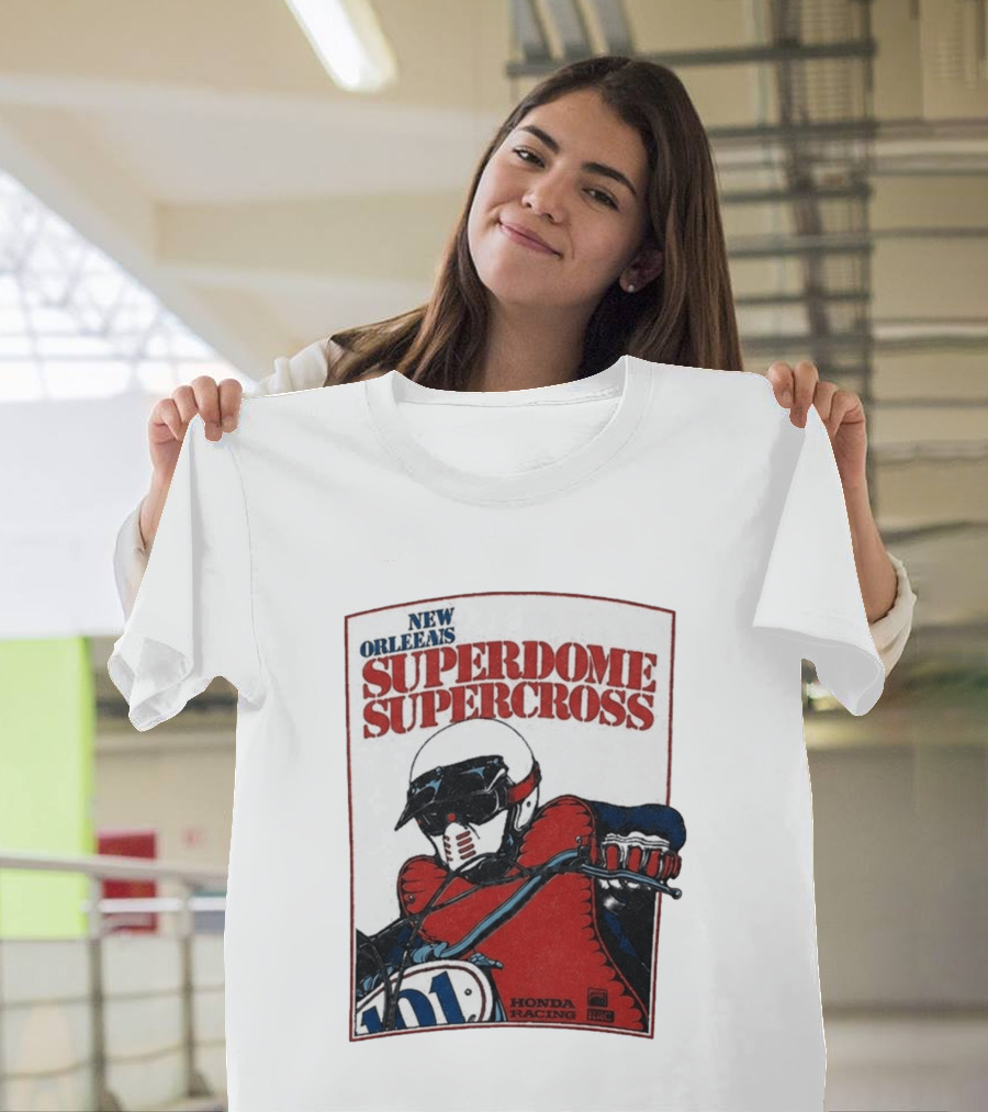 New Orleans Superdome Supercross Honda Racing 101 T-Shirt
