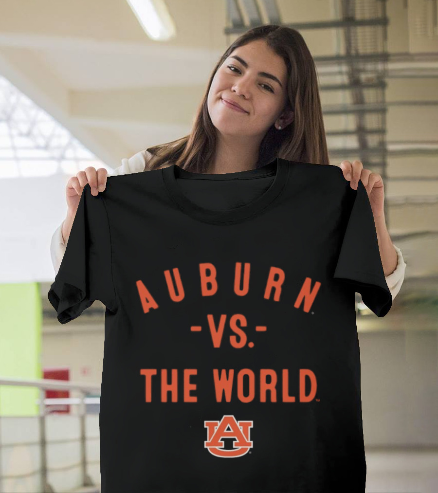 Auburn Tigers Auburn Vs The World NCAA 2026 Season T-Shirt