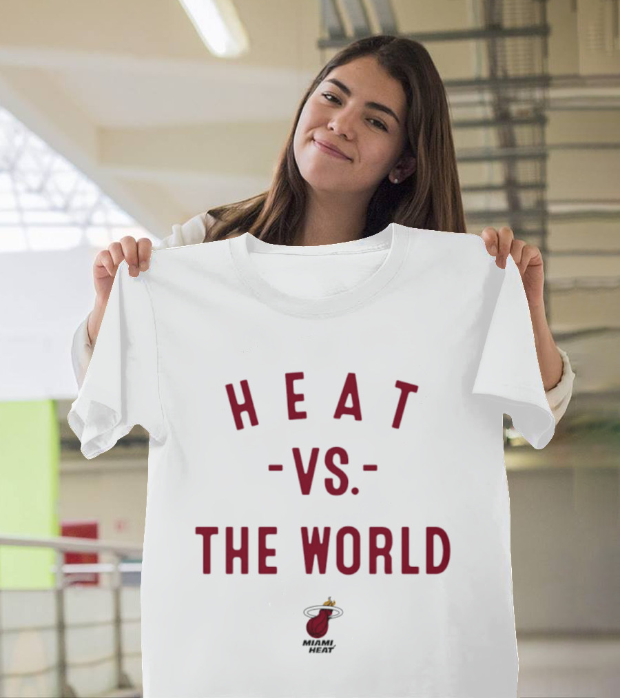 Miami Heat Vs The World NBA 2026 T-Shirt