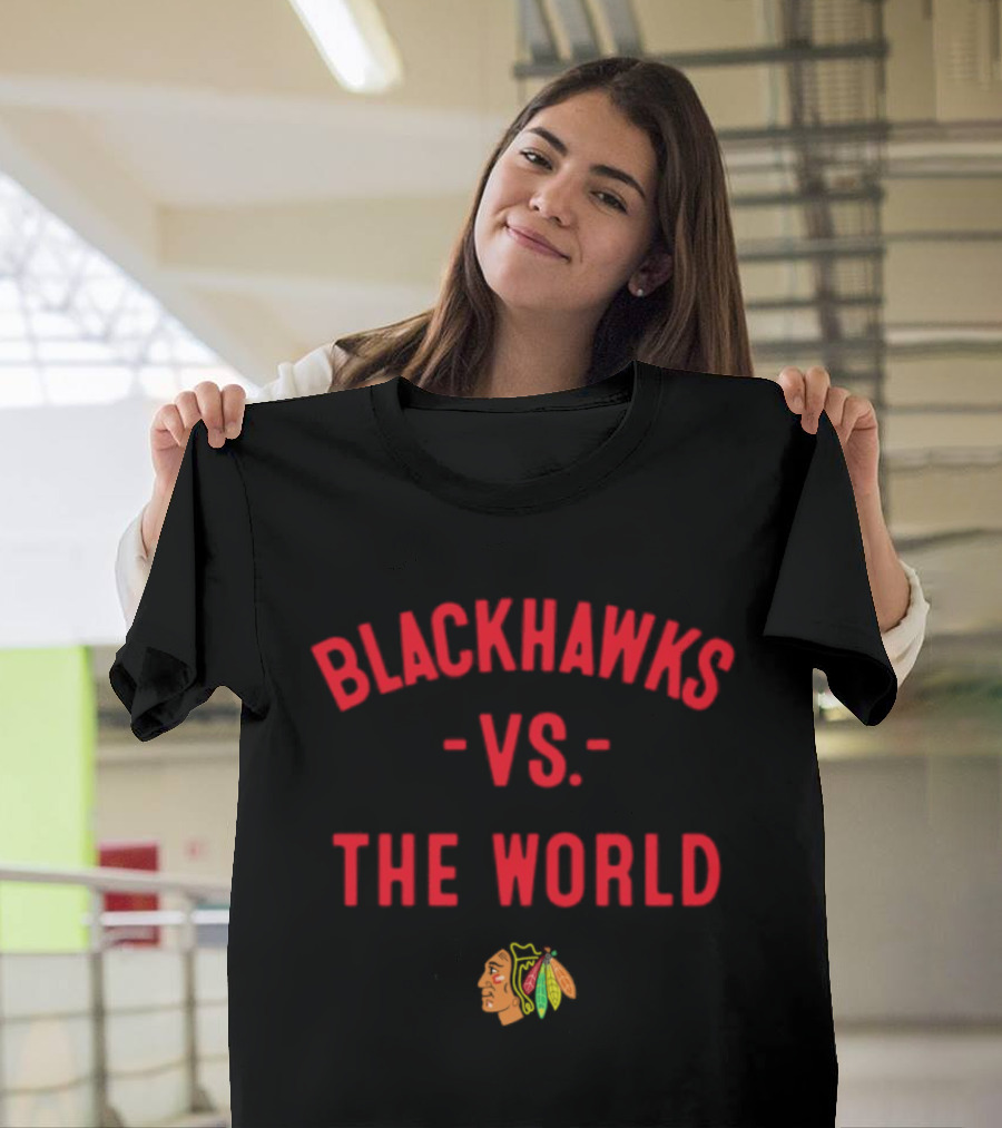 Blackhawks Vs The World NHL 2026 Nowbes T-Shirt