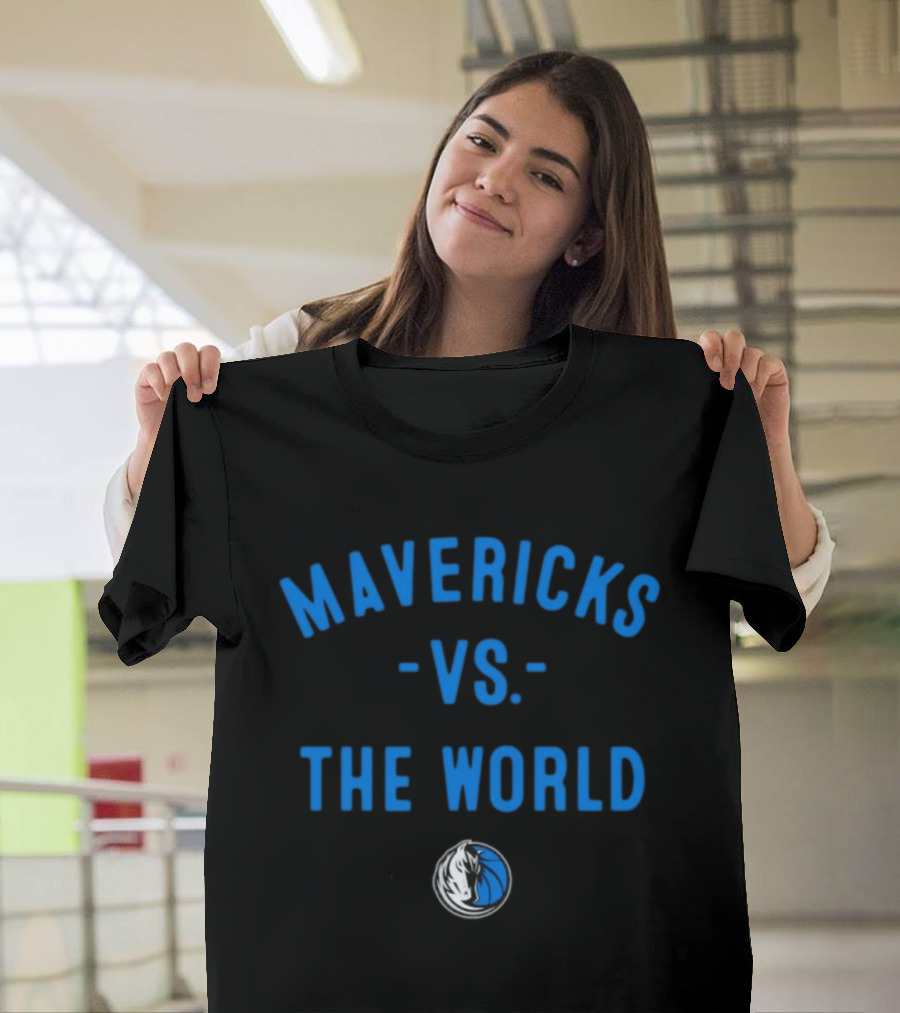 Mavericks Vs The World NBA 2026 Dallas Nowbes T-Shirt
