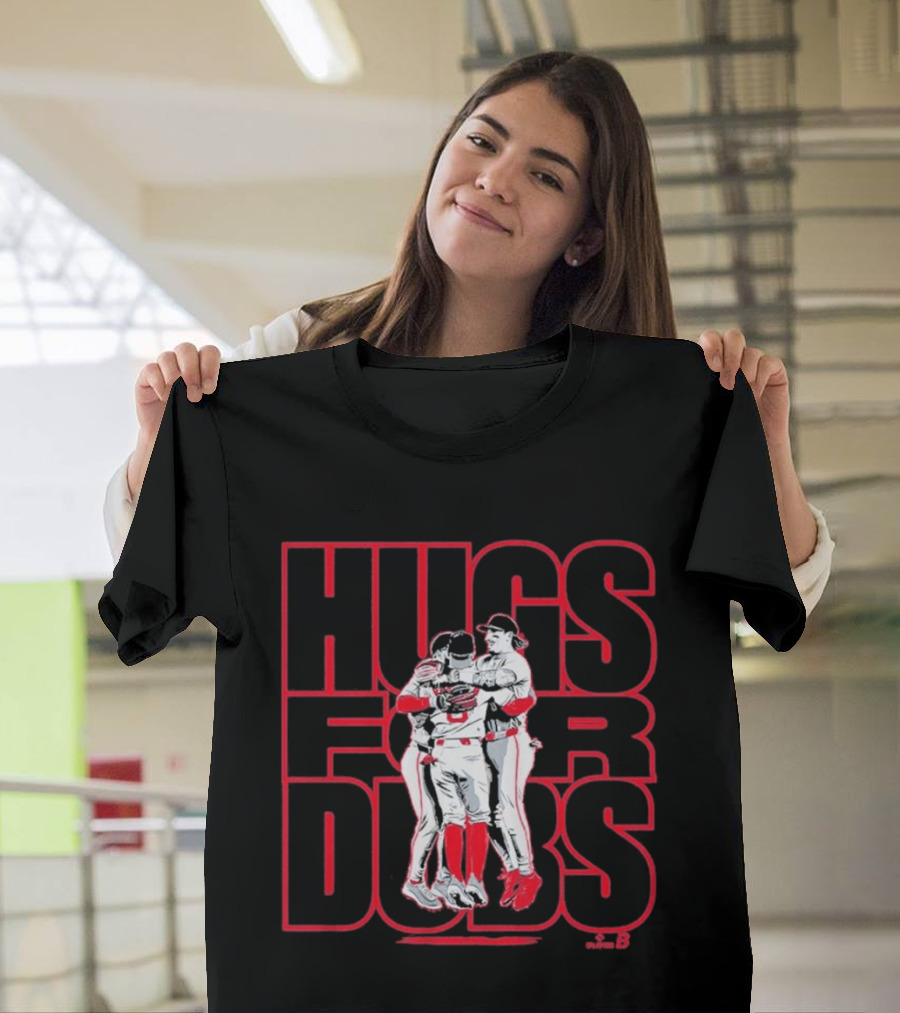 Jarren Duran Wilyer Abreu Ceddanne Rafaela Hugs For Dubs Team Celebration T-Shirt