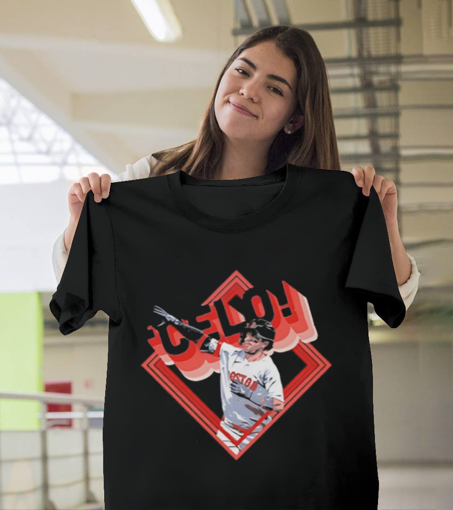 Boston Red Sox Marcelo Mayer Baseball Star Pose T-Shirt