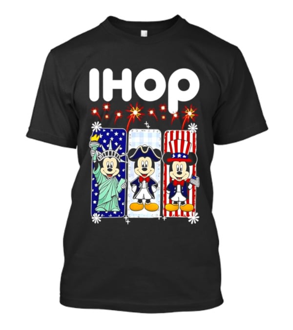 IHOP Mickey Mouse America 250th Anniversary Celebration T-Shirt