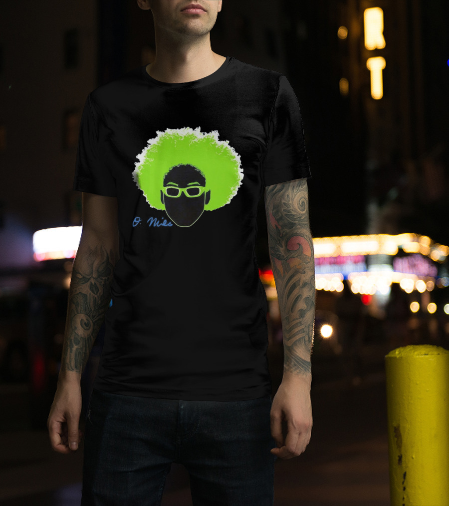 Olivia Miles Minnesota Lynx 2026 WNBA Green Afro And Glasses T-Shirt