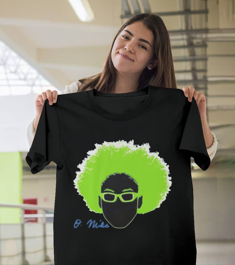 Olivia Miles Minnesota Lynx 2026 WNBA Green Afro And Glasses T-Shirt