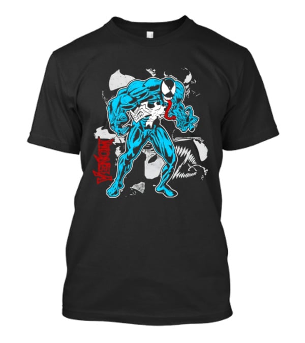 Venom Marvel Comics Spider Man Symbiote Bold Red T-Shirt