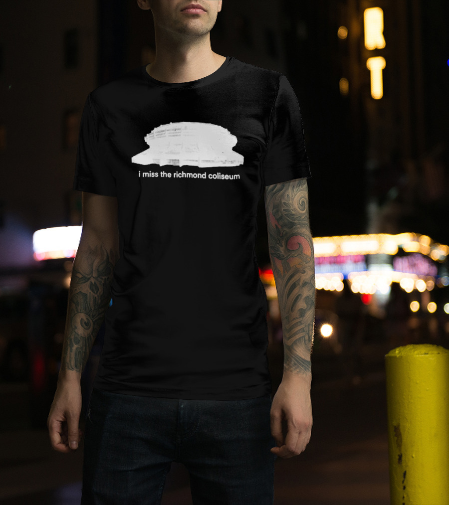 Richmond Coliseum Virginia History Nostalgia T-Shirt