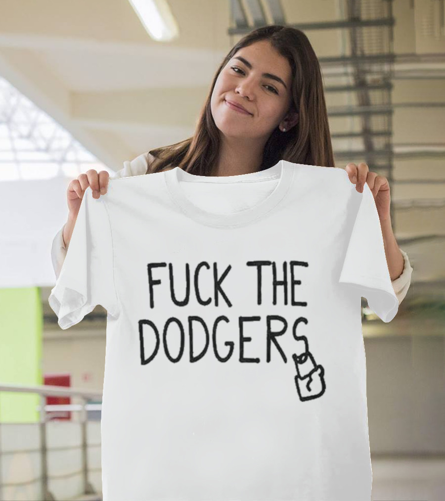 Chicago Cubs Fans Fuck The Dodgers T-Shirt