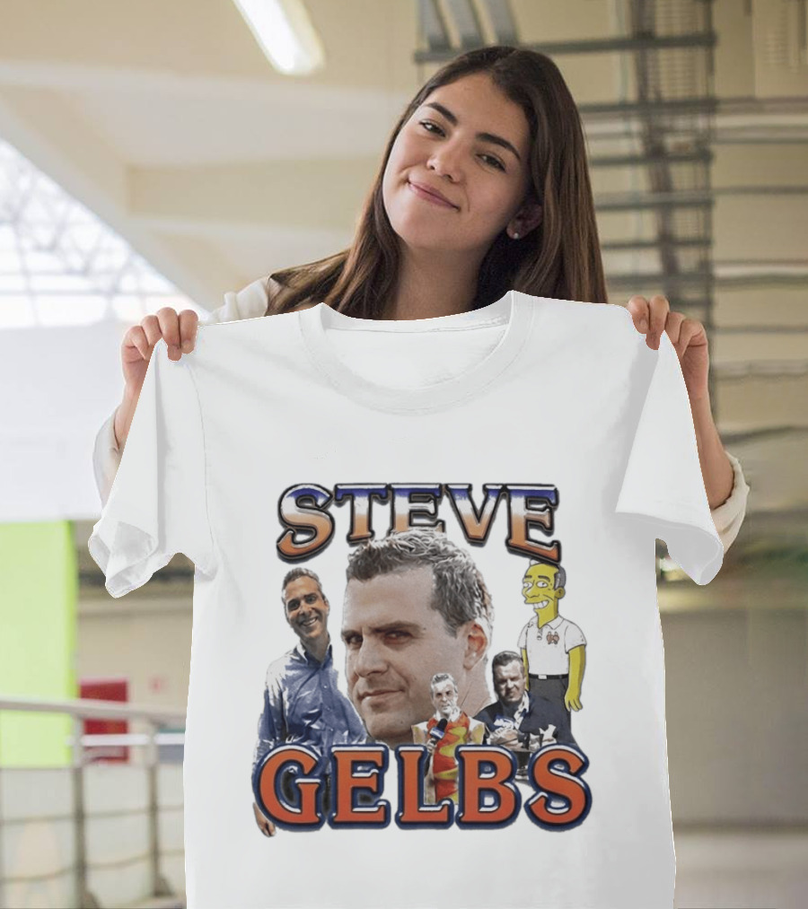 Steve Gelbs Simpsons Character Collage 2026 T-Shirt